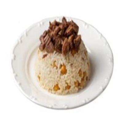 Nohutlu Kavurmalı Pirinç Pilavı